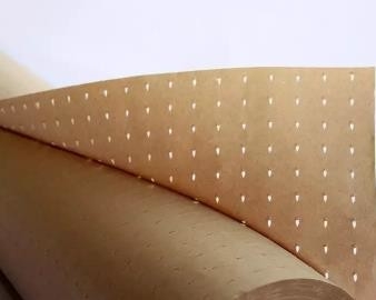 Food Grade 40gsm Dark Brown Kraft Paper Roll Yellow 60 Inch