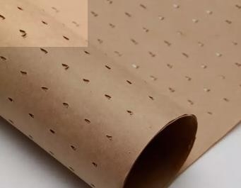 Food Grade 40gsm Dark Brown Kraft Paper Roll Yellow 60 Inch