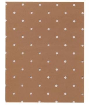 Food Grade 40gsm Dark Brown Kraft Paper Roll Yellow 60 Inch