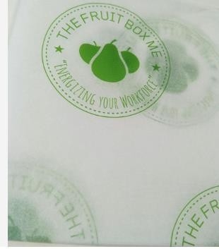 Logo Printed Fruit Wrapping Paper Waterproof Gift Tissue
