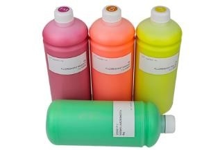 Glow DTF Heat Transfer Pigment Ink , 220 Degree Squid Ink For Sublimation