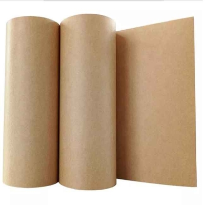 Eco Friendly Kraft And White Paper Roll Pe Coated Paper Roll Custom Size