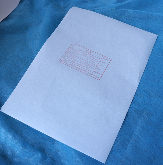 50gsm Digital Printing Heat Transfer Paper Fabric A4 Dye Sublimation